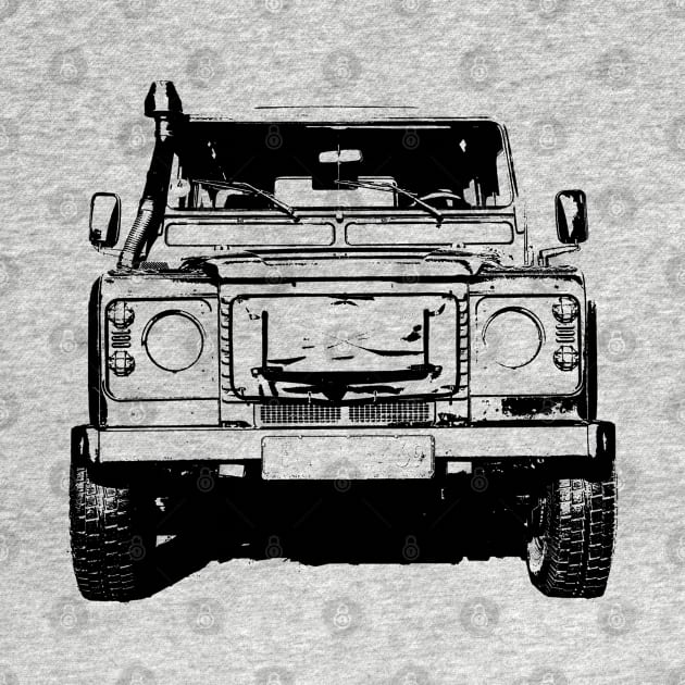 land rover - defender by hottehue